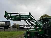 1996 john deere 6400 vierwielaangedreven landbouwtractor met voorlader - afbeelding 3 van  42