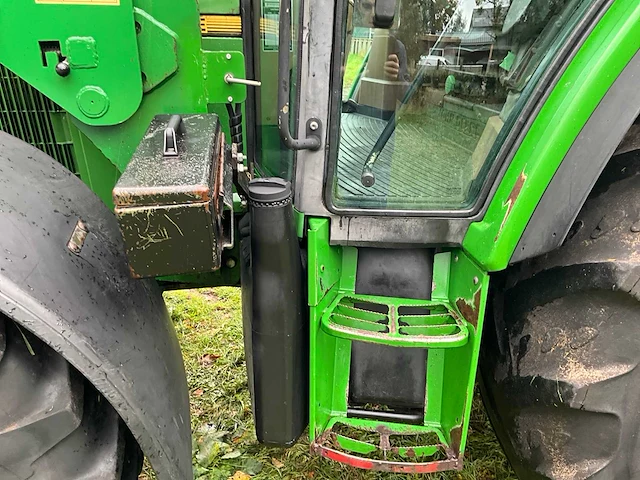 1996 john deere 6400 vierwielaangedreven landbouwtractor met voorlader - afbeelding 18 van  42