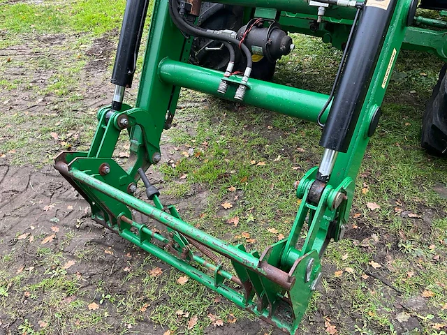 1996 john deere 6400 vierwielaangedreven landbouwtractor met voorlader - afbeelding 19 van  42