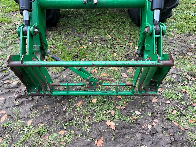 1996 john deere 6400 vierwielaangedreven landbouwtractor met voorlader - afbeelding 20 van  42