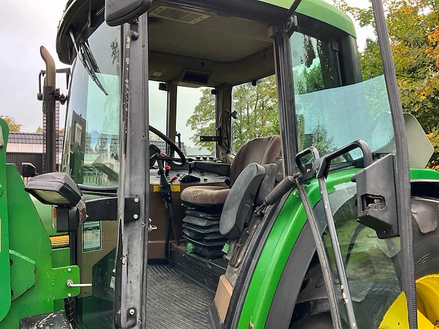 1996 john deere 6400 vierwielaangedreven landbouwtractor met voorlader - afbeelding 22 van  42