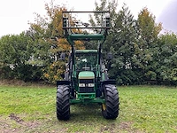 1996 john deere 6400 vierwielaangedreven landbouwtractor met voorlader - afbeelding 23 van  42