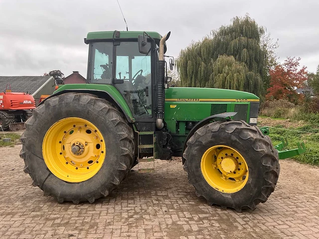 1996 john deere 7700 vierwielaangedreven landbouwtractor - afbeelding 34 van  47