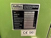1996 kallfass kc5040-450 hoeklas krimptunnel - afbeelding 3 van  11