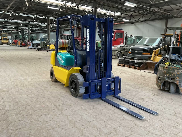1996 komatsu fg25t vorkheftruck - afbeelding 3 van  10