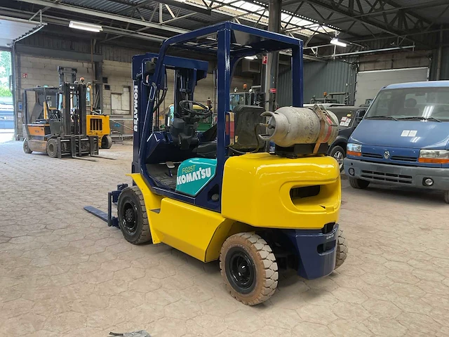 1996 komatsu fg25t vorkheftruck - afbeelding 5 van  10