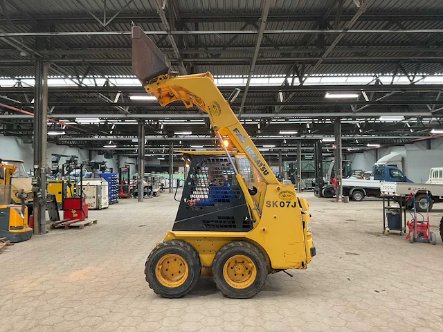 1996 komatsu sk07j schranklader - afbeelding 2 van  21