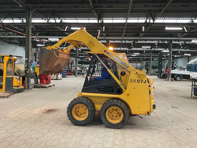 1996 komatsu sk07j schranklader - afbeelding 3 van  21