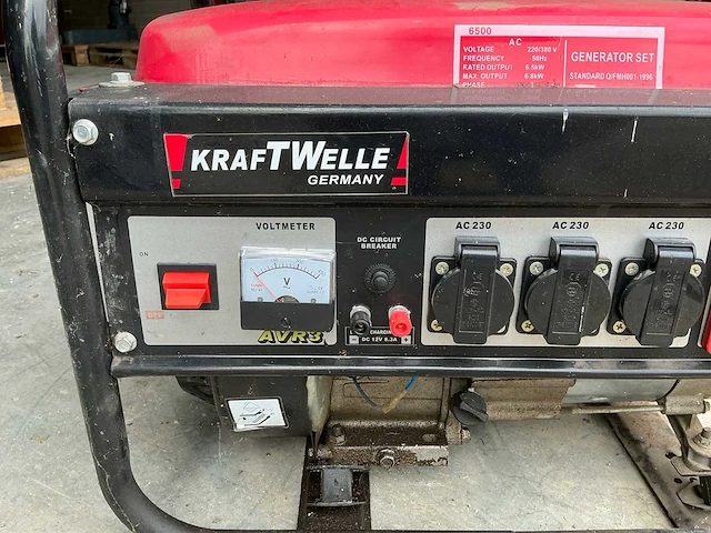 1996 kraftwelle 6500 generator - afbeelding 8 van  10