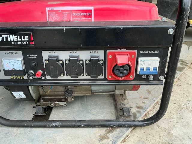 1996 kraftwelle 6500 generator - afbeelding 9 van  10