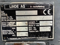 1996 linde h 80d vorkheftruck - afbeelding 14 van  14