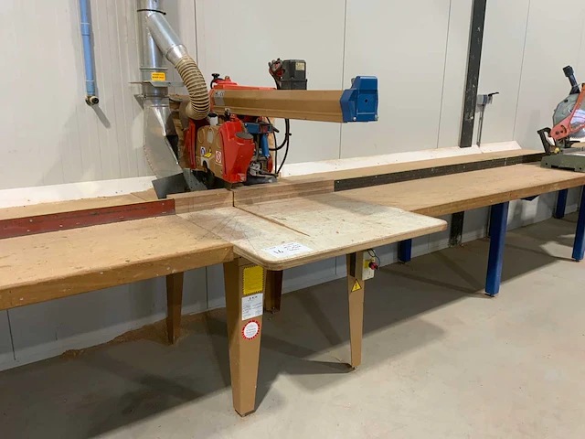 1996 magh ras 600 radiaalafkortzaagmachine - afbeelding 1 van  12