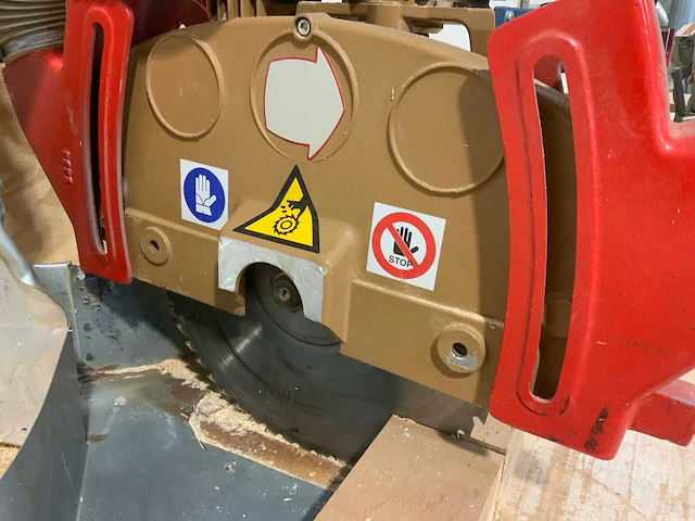 1996 magh ras 600 radiaalafkortzaagmachine - afbeelding 6 van  12