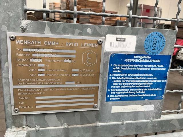 1996 menrath agz/vz rolcontainer - afbeelding 11 van  12