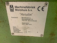 1996 metalin 420sa lintzaagmachine - afbeelding 13 van  15