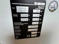 1996 mikron ums 600 tnc 426 cnc bewerkingscentrum - afbeelding 6 van  9