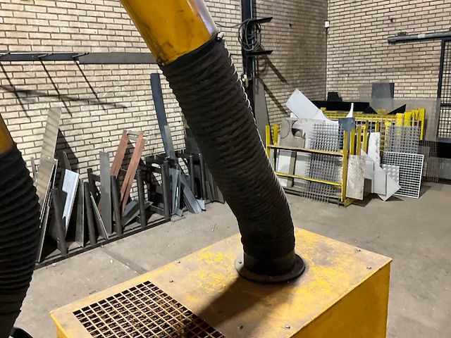 1996 plymovent emk-1600 lasdampafzuiginstallatie - afbeelding 3 van  13
