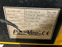 1996 plymovent emk-1600 lasdampafzuiginstallatie - afbeelding 5 van  13
