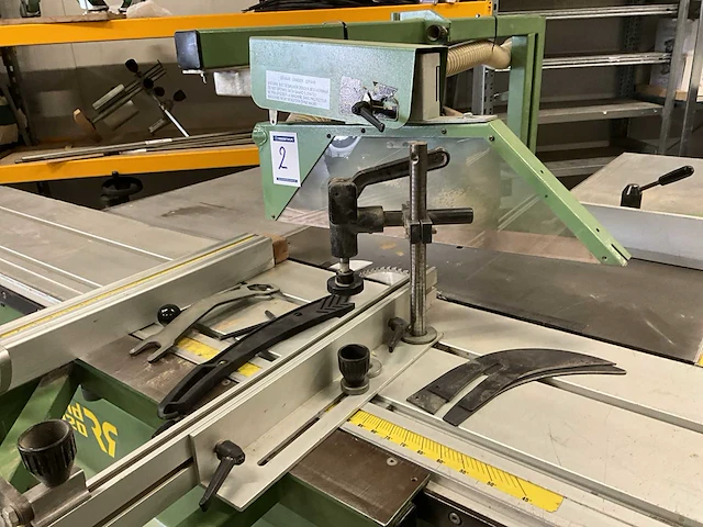 1996 robland z320 formaatcirkelzaagmachine - afbeelding 2 van  12