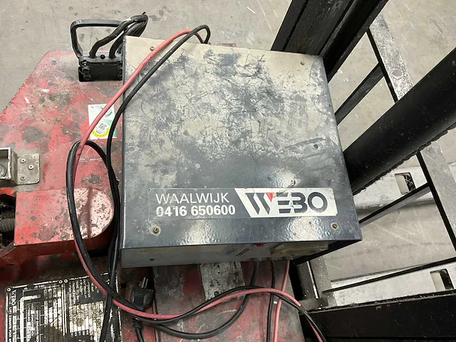 1996 sichelschmidt d410s reach truck - afbeelding 9 van  10