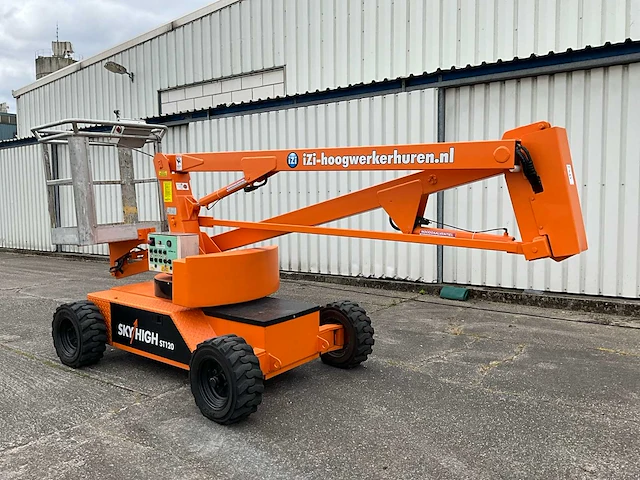 1996 skyhigh st 120 kniktelescoop hoogwerker - afbeelding 1 van  21