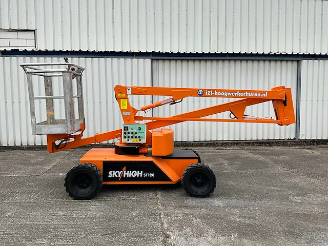 1996 skyhigh st 120 kniktelescoop hoogwerker - afbeelding 12 van  21