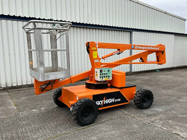 1996 skyhigh st 120 kniktelescoop hoogwerker - afbeelding 15 van  21