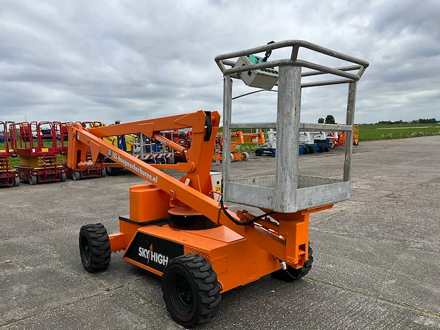 1996 skyhigh st 120 kniktelescoop hoogwerker - afbeelding 17 van  21