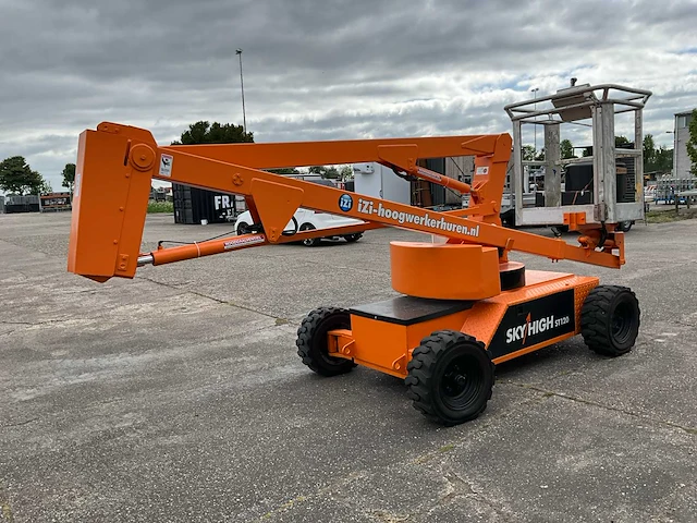 1996 skyhigh st 120 kniktelescoop hoogwerker - afbeelding 19 van  21