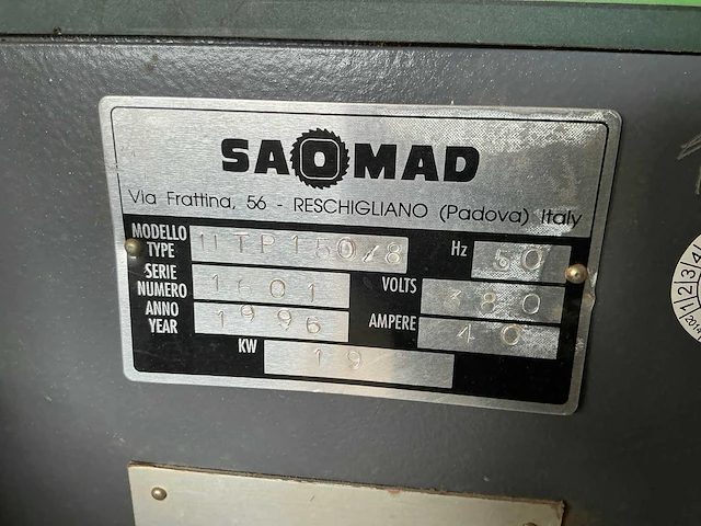 1996 soamad utp 150/8 pennenbank - afbeelding 4 van  13