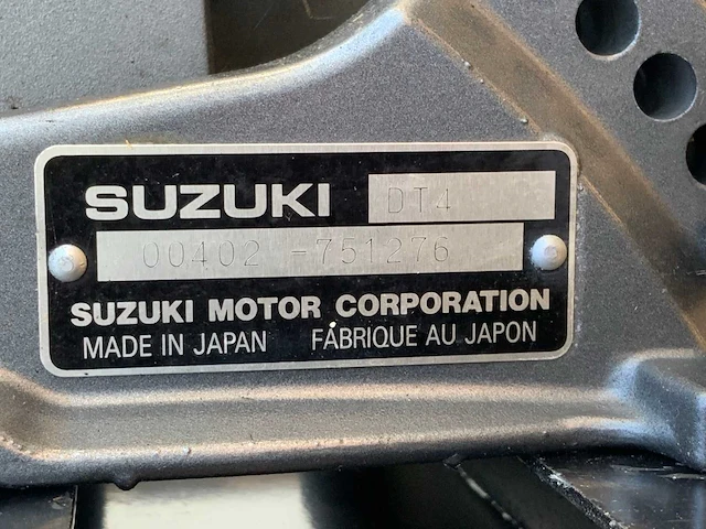 1996 suzuki dt 4 buitenboordmotor - afbeelding 6 van  7