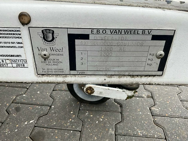 1996 van weel aktiewagen - afbeelding 15 van  22