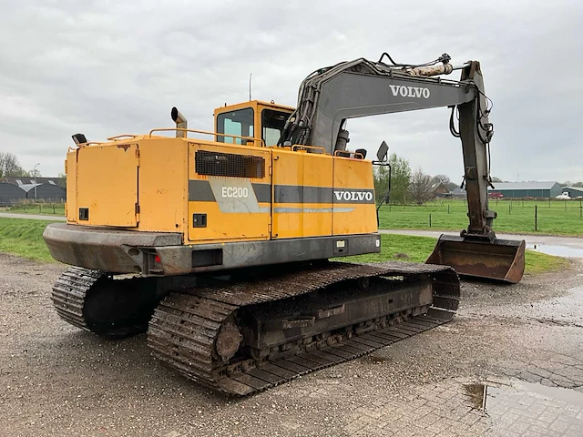 1996 volvo ec200 rupsgraafmachines - afbeelding 34 van  36