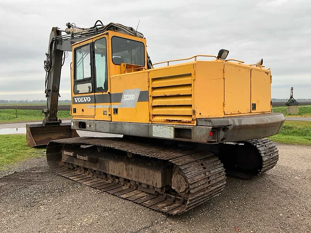 1996 volvo ec200 rupsgraafmachines - afbeelding 36 van  36