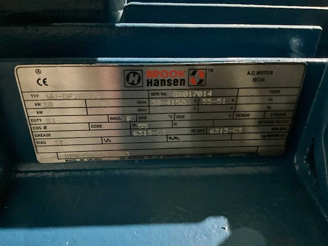 1997 aerzen gm80l lobbenblower - afbeelding 6 van  9