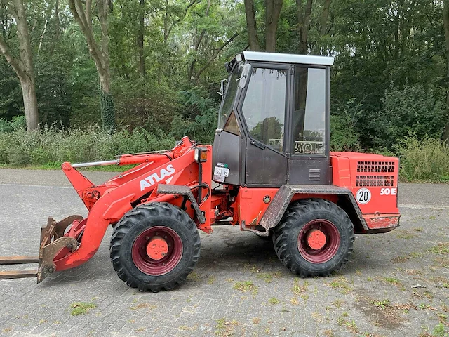 1997 atlas 50 e shovel / wiellader - afbeelding 3 van  26