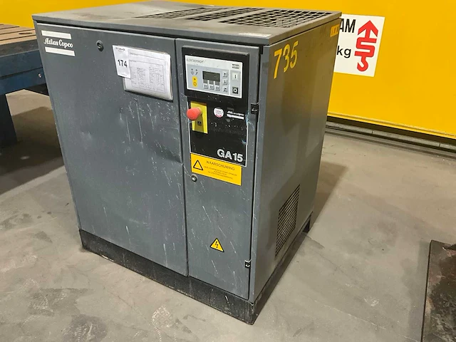 1997 atlas copco ga15 ff schroefcompressor - afbeelding 2 van  6
