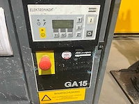 1997 atlas copco ga15 ff schroefcompressor - afbeelding 5 van  6
