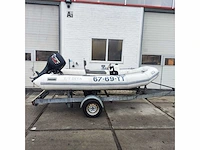 1997 avon 4.01 r.i.b. rubberboot met trailer - afbeelding 2 van  5
