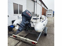 1997 avon 4.01 r.i.b. rubberboot met trailer - afbeelding 3 van  5