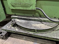 1997 bauer ls-380 horizontale lintzaagmachine op draaibaar plateau - afbeelding 7 van  12