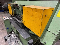 1997 bauer ls-380 horizontale lintzaagmachine op draaibaar plateau - afbeelding 8 van  12