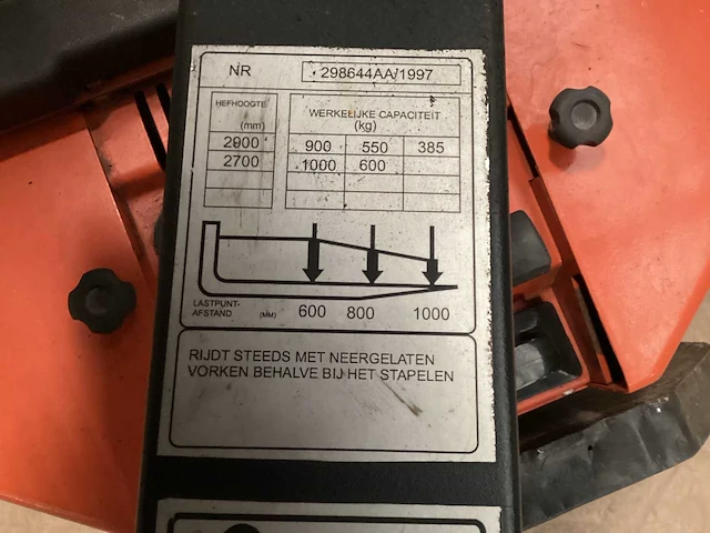 1997 bt pps1000x stapelaar - afbeelding 10 van  10
