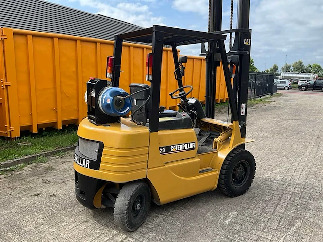 1997 caterpillar gp20 vorkheftruck - afbeelding 8 van  13