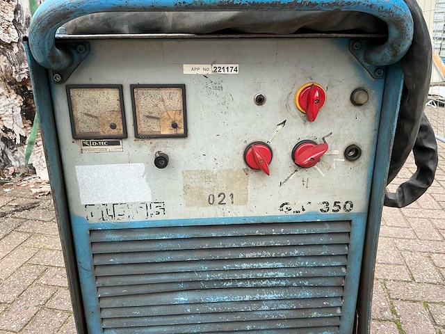 1997 cloos glc350 mig lasapparaat - afbeelding 9 van  10