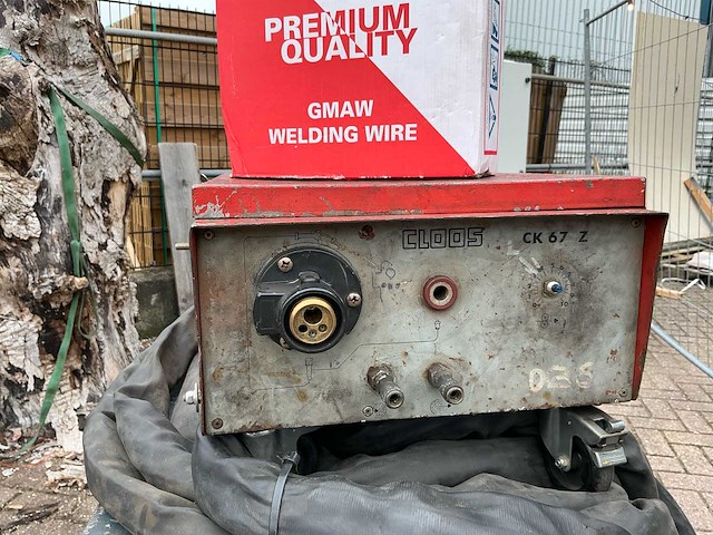 1997 cloos glc350 mig lasapparaat - afbeelding 10 van  10