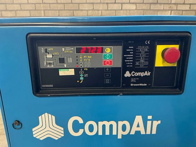 1997 compair cyclon 215 schroefcompressor - afbeelding 4 van  13