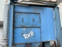1997 donaldson torit 4ufp12 lasdampafzuiginginstallatie + kanaalwerk buiten - afbeelding 2 van  9
