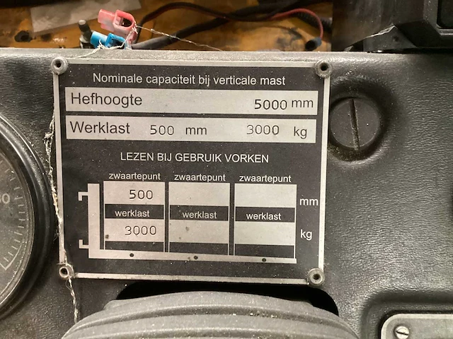 1997 drexel r60sl-dc vorkheftruck - afbeelding 14 van  16