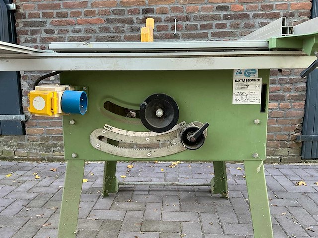 1997 elektra beckum pk255 zaagtafel - afbeelding 5 van  8